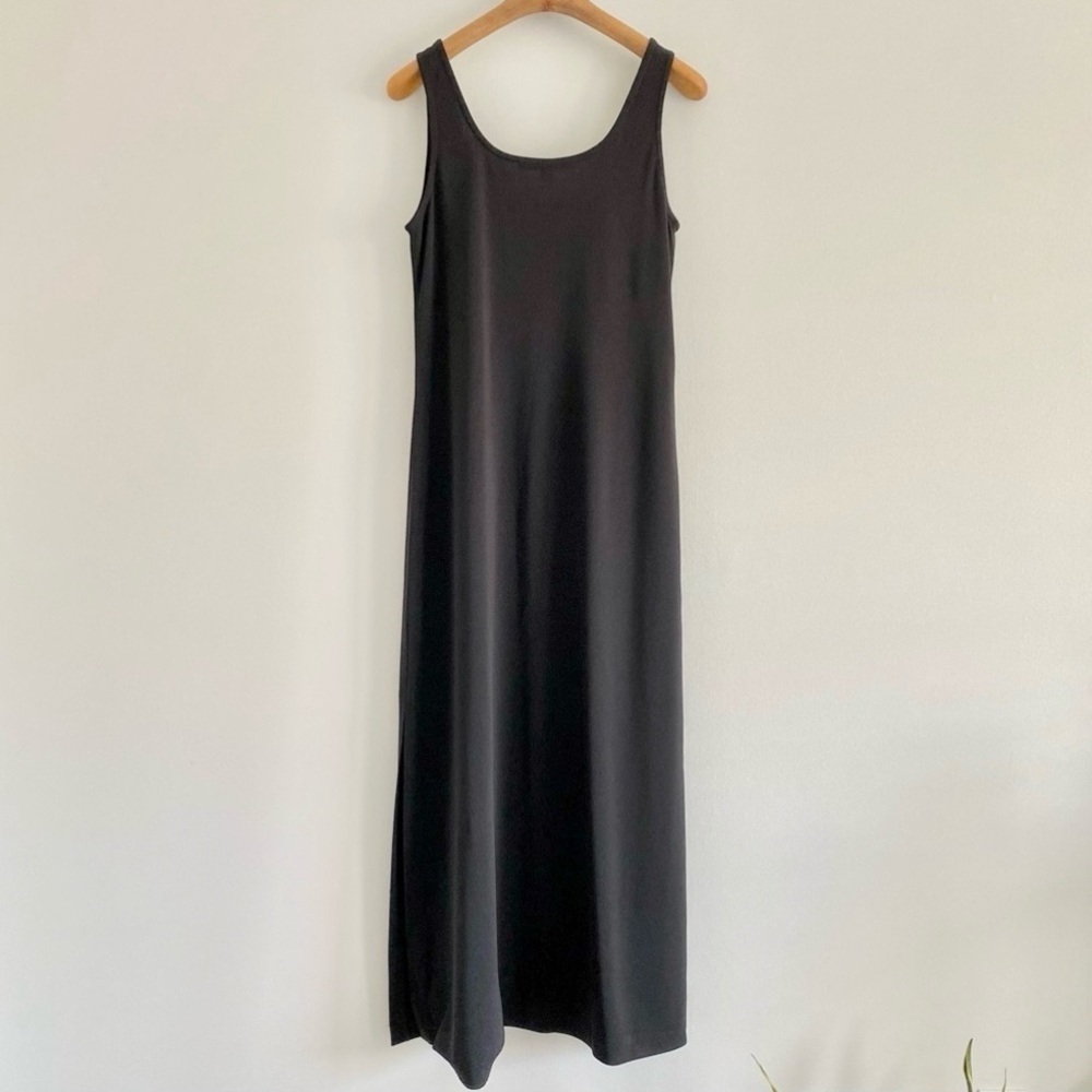 Classic Black Scoop Neck Maxi Dress by Ellen Tracy - Picture 4 of 4